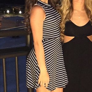 striped dress